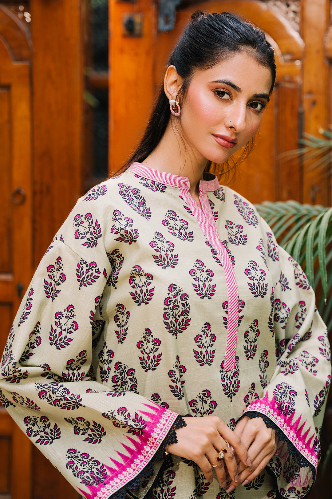 Zellbury | Unstitched 2 Piece Khaddar | Shirt Shalwar - 0260