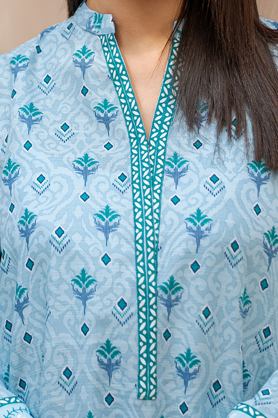 Zellbury | Unstitched 2 Piece Khaddar | Shirt Shalwar - 0337