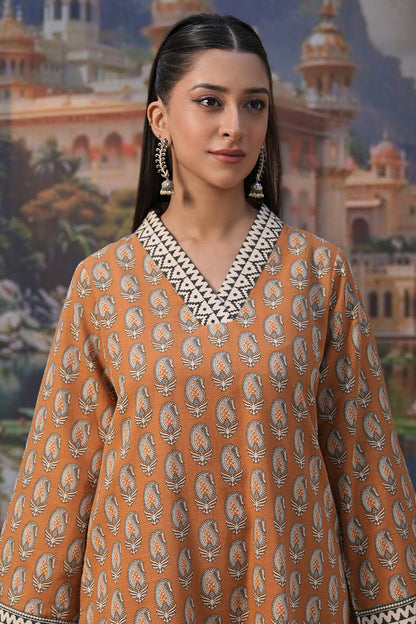 Zellbury | Unstitched 2 Piece Khaddar | Shirt Shalwar - 0339 Default Title