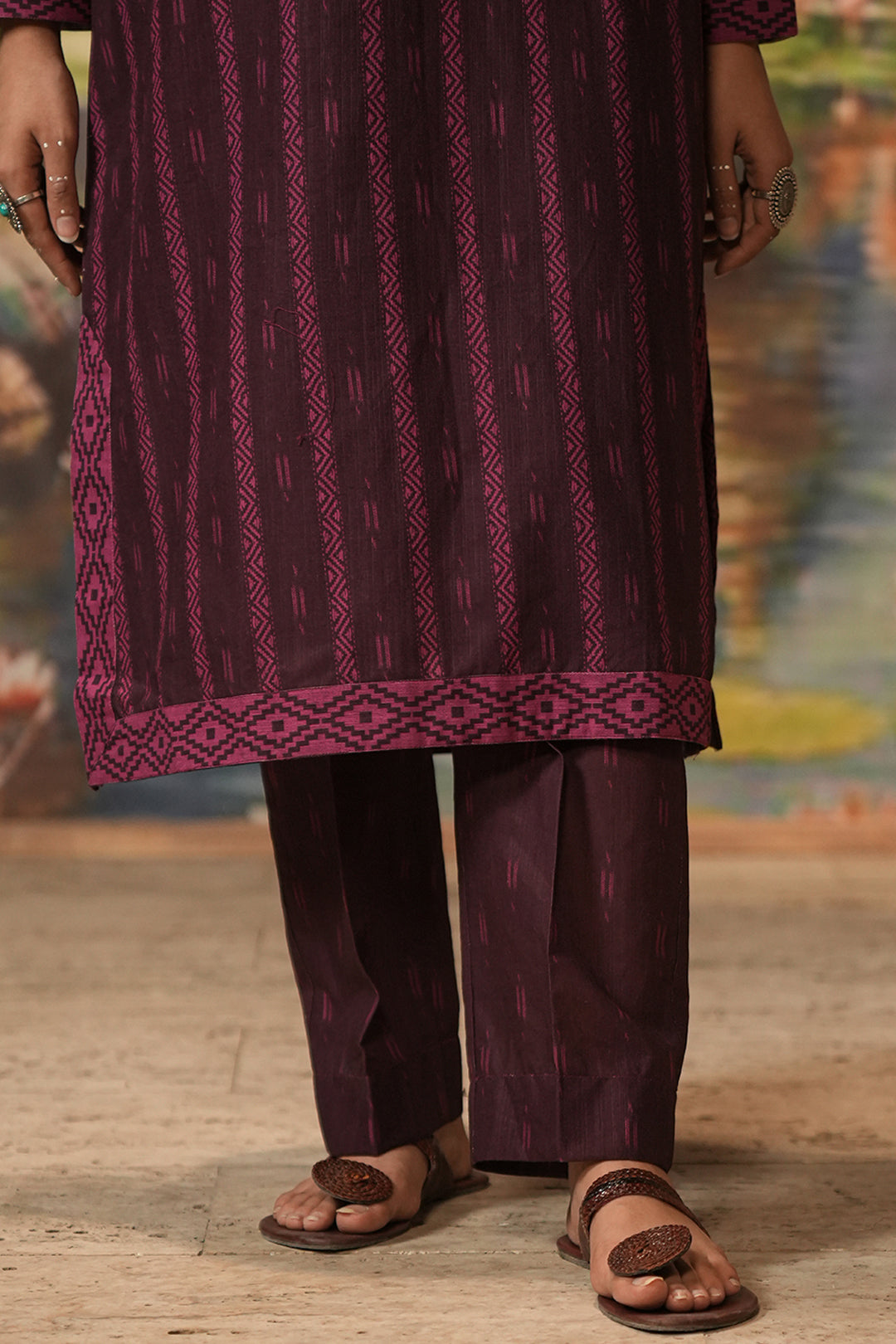 Zellbury | Unstitched 2 Piece Khaddar | Shirt Shalwar - 0343