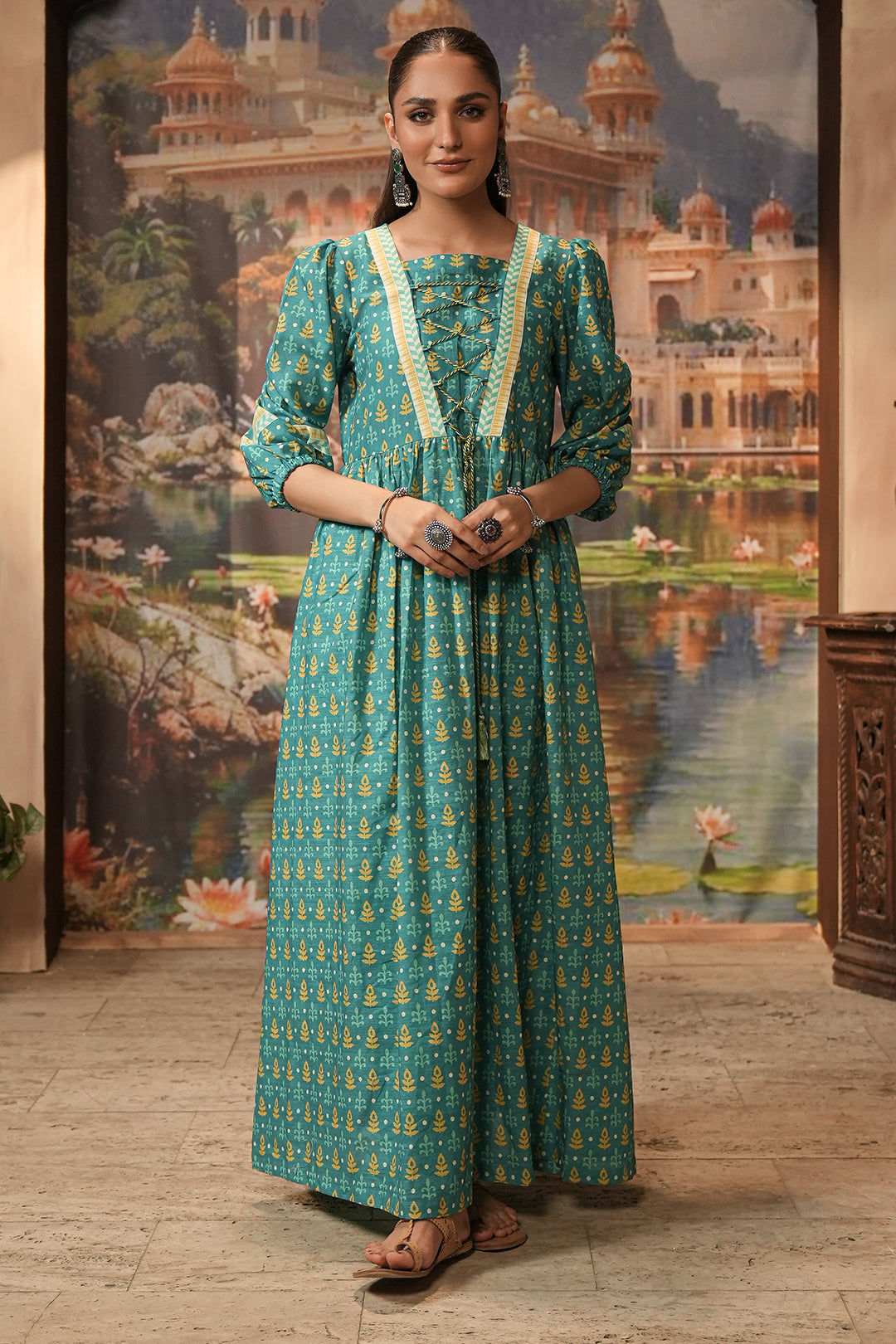 Zellbury | Unstitched 2 Piece Khaddar | Shirt Shalwar - 0344