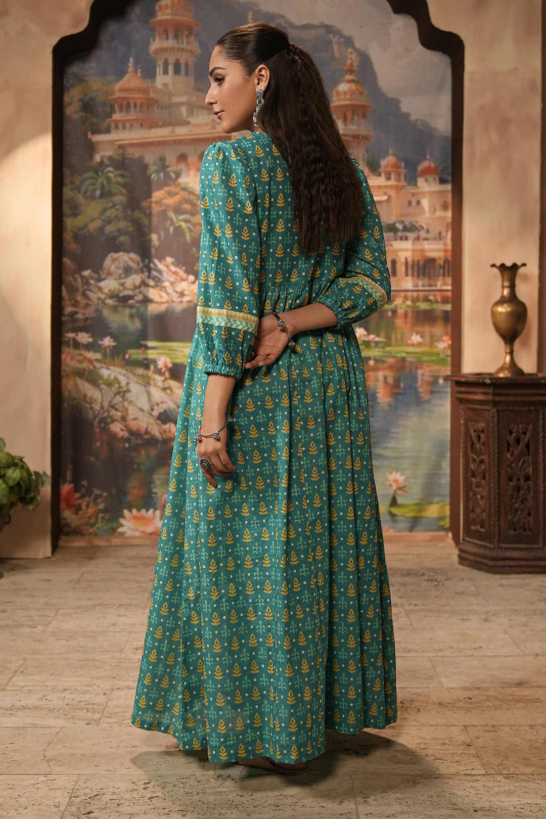 Zellbury | Unstitched 2 Piece Khaddar | Shirt Shalwar - 0344