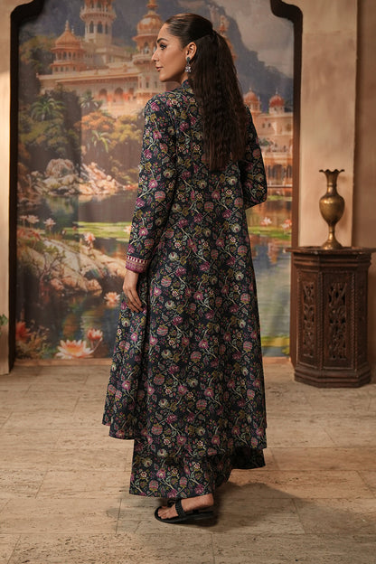Zellbury | Unstitched 2 Piece Khaddar | Shirt Shalwar - 0345