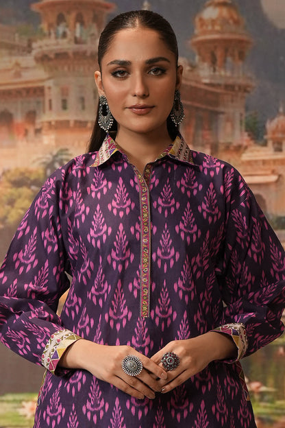Zellbury | Unstitched 2 Piece Khaddar | Shirt Shalwar - 0431 Default Title
