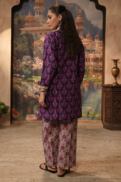 Zellbury | Unstitched 2 Piece Khaddar | Shirt Shalwar - 0431