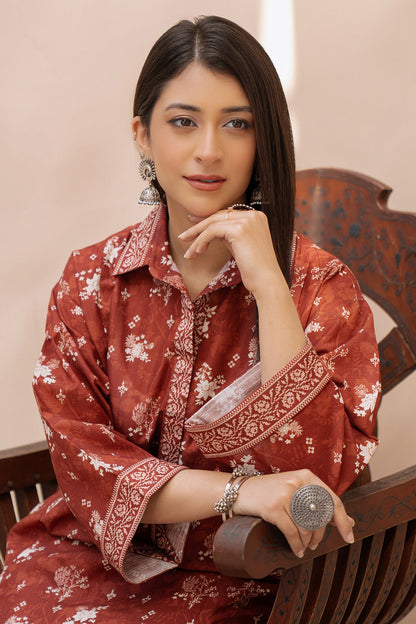 Zellbury | Unstitched 2 Piece Khaddar | Shirt Shalwar - 0434 Default Title