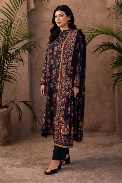 Zellbury | Unstitched 3 Piece Viscose | Shirt Shalwar Dupatta - 0200