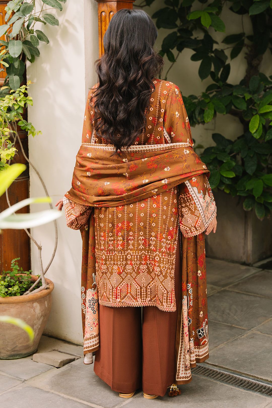 Zellbury | Unstitched 3 Piece Cotail | Shirt Shalwar Dupatta - 0217