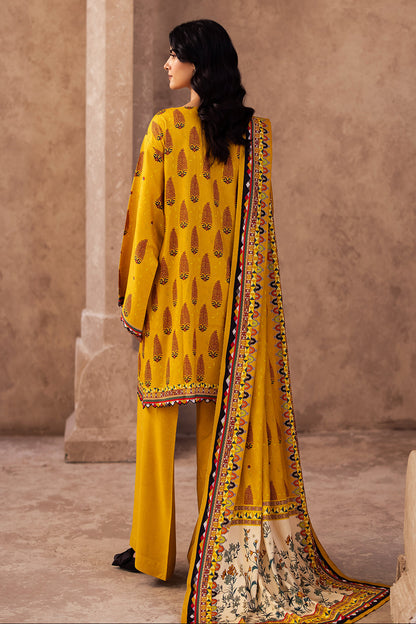 Zellbury | Unstitched 3 Piece Cotail | Shirt Shalwar Dupatta - 0218