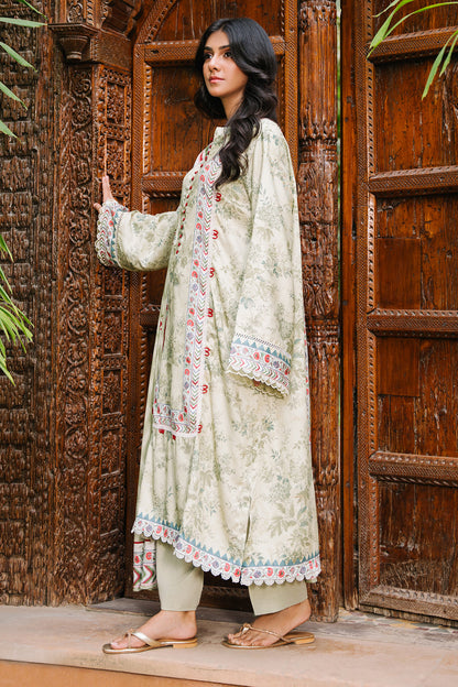 Zellbury | Unstitched 3 Piece Viscose | Shirt Shalwar Dupatta - 0278