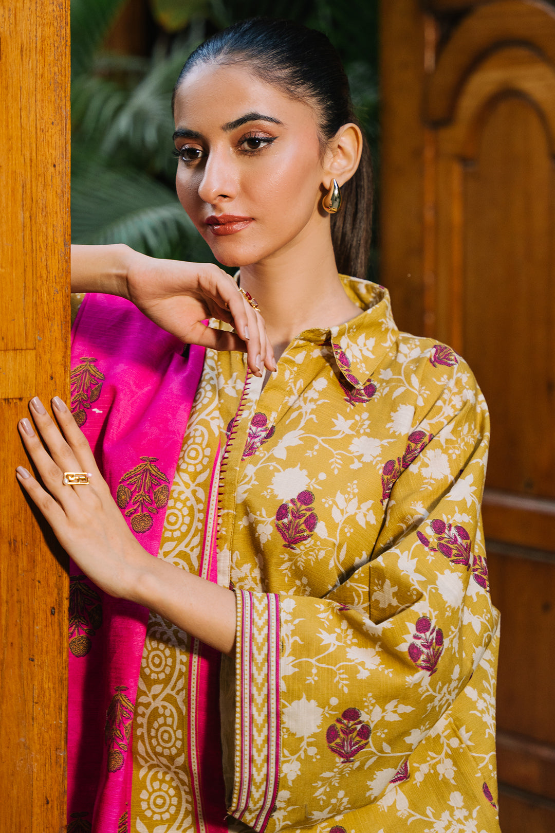 Zellbury | Unstitched 3 Piece Khaddar | Shirt Shalwar Dupatta - 0282 Default Title