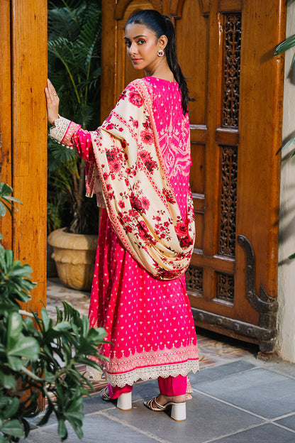 Zellbury | Unstitched 3 Piece Viscose | Shirt Shalwar Dupatta - 0300
