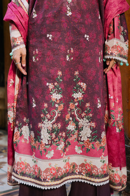Zellbury | Unstitched 3 Piece Karandi | Shirt Shalwar Dupatta - 0301