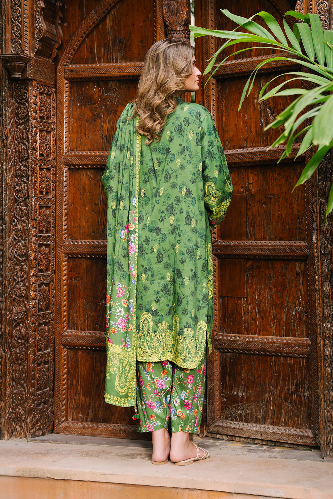Zellbury | Unstitched 3 Piece Viscose | Shirt Shalwar Dupatta - 0305