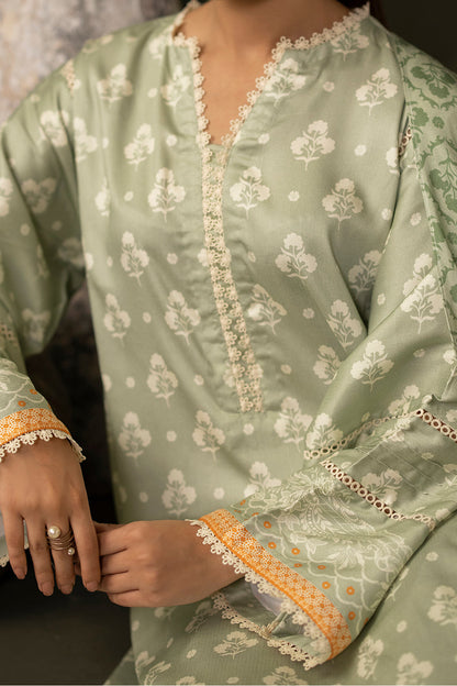 Zellbury | Unstitched 3 Piece Viscose | Shirt Shalwar Dupatta - 0306
