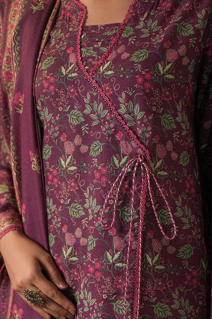 Zellbury | Unstitched 3 Piece Karandi | Shirt Shalwar Dupatta - 0377