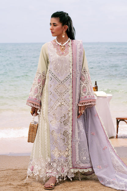 AJR Couture | Dastan Luxury Lawn 25 | Wave XL Lilac Lawn