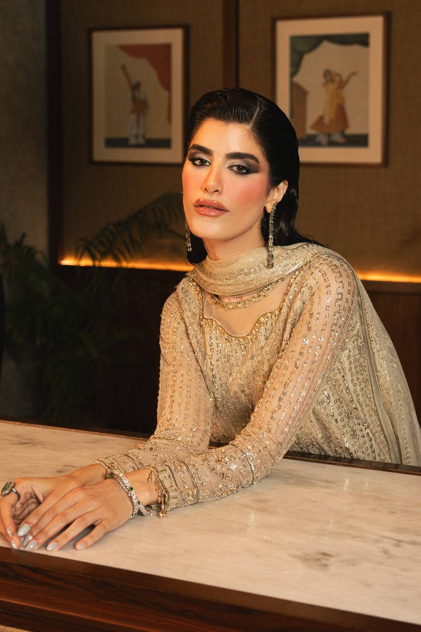 Naqshi | Izel Collection | Juliet - Pakistani Designer Dress - by Naqshi | Type: Ladies Clothes - 100% Original at Saira Sultan