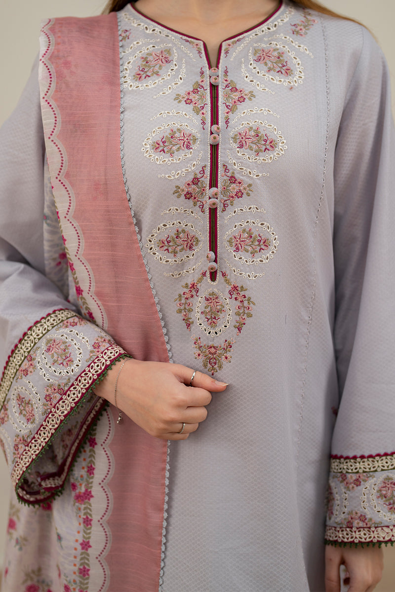 Jazmin | Summer Lawn 25 | USE-9129 M Soft Lilac Lawn