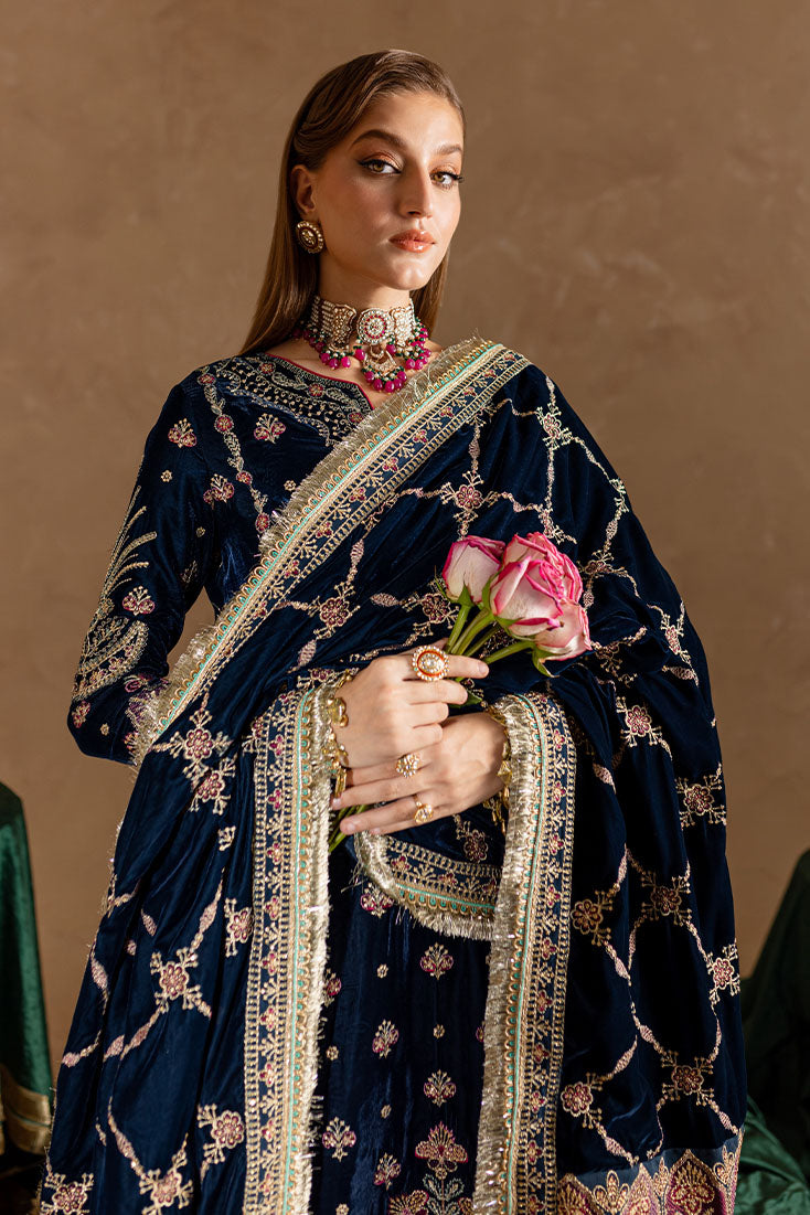 Marjjan | De Rose Velvet | MRV-10 (BLUE) XL Cobalt Blue Velvet