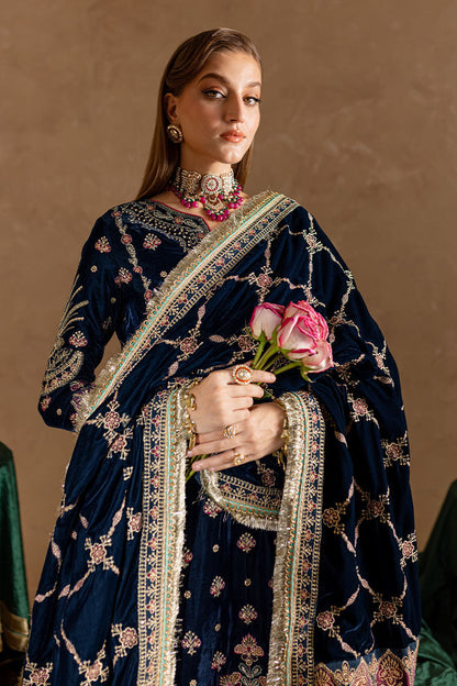Marjjan | De Rose Velvet | MRV-10 (BLUE) XL Cobalt Blue Velvet