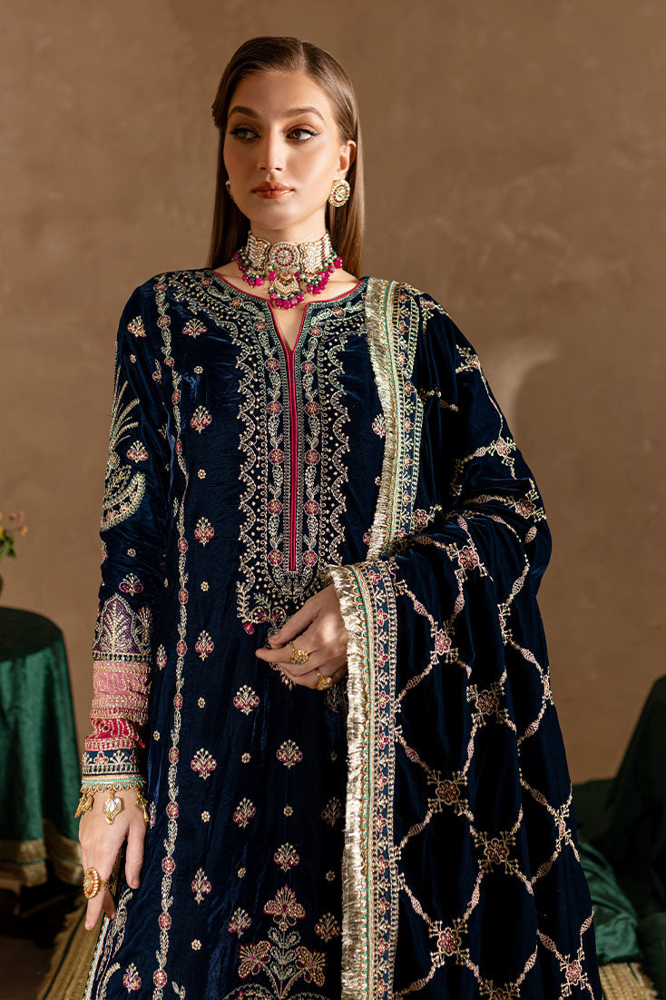 Marjjan | De Rose Velvet | MRV-10 (BLUE) Custom Size Cobalt Blue Velvet