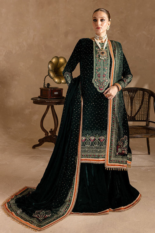 Marjjan | De Rose Velvet | MRV-07 (GREEN) XS Bottle Green Velvet