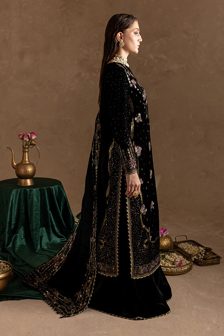 Marjjan | De Rose Velvet | MRV-09 (BLACK) XL Black Velvet