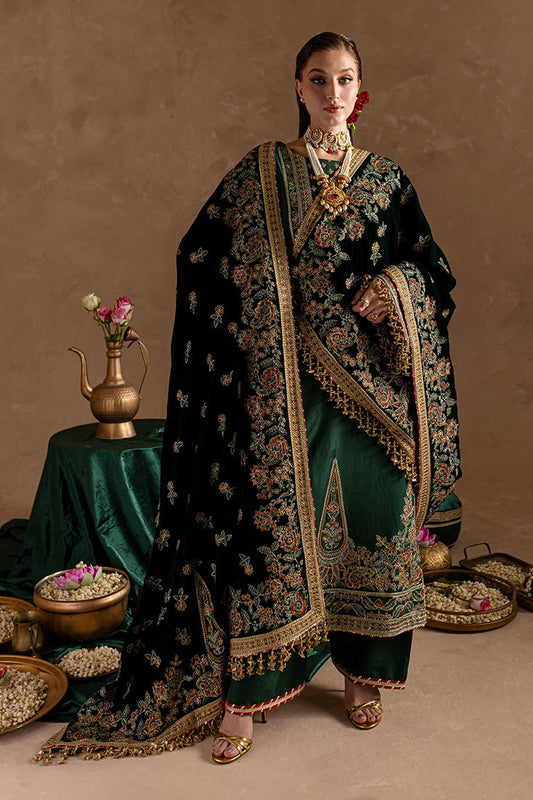 Marjjan | De Rose Velvet | MRV-11 (GREEN) XS Bottle Green Raw Silk