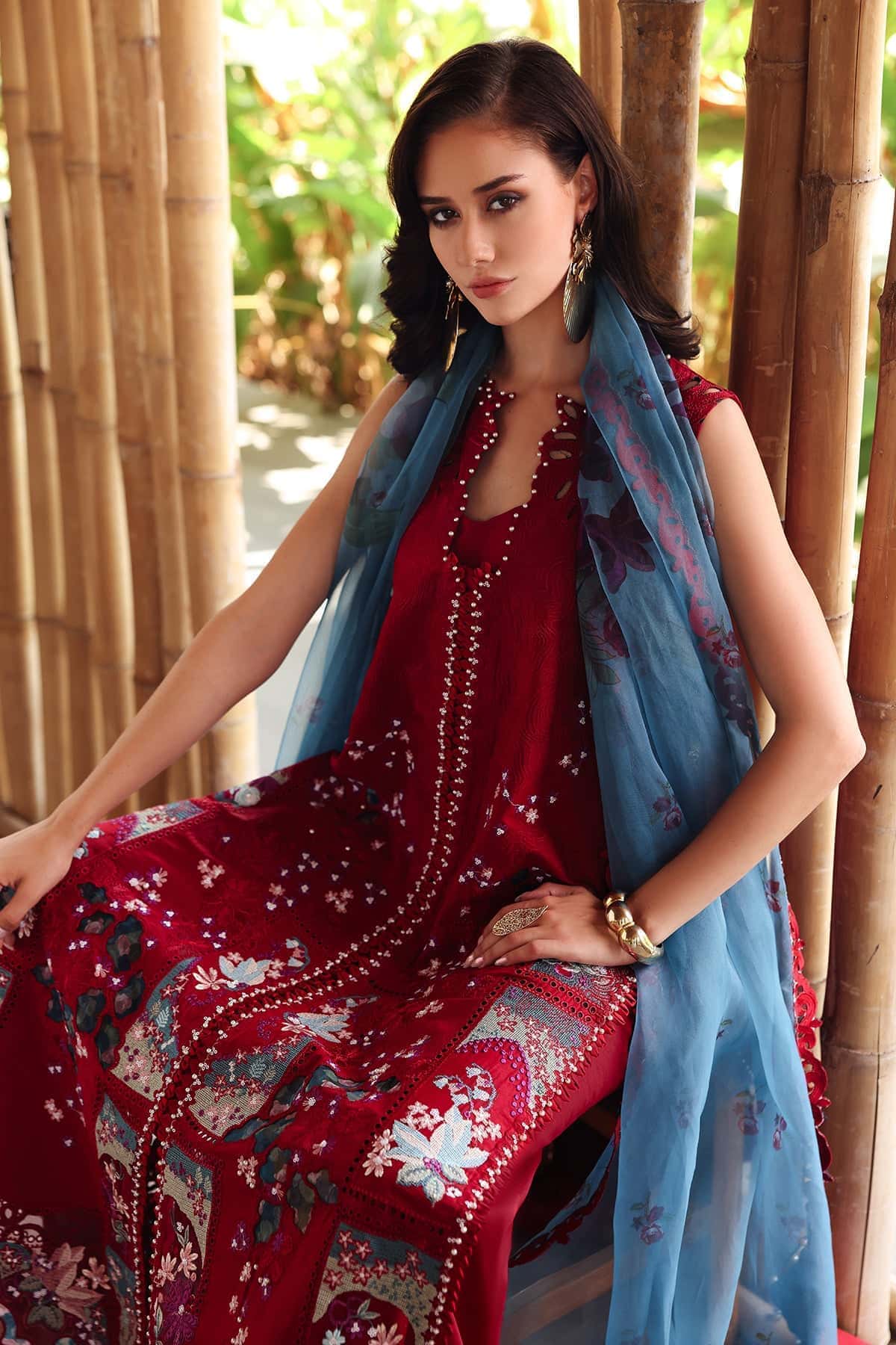 Afrozeh | Lawn 25 | Glacis