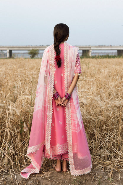 Afrozeh | Mulaqaat Lawn | Khwaab S Pink Lawn