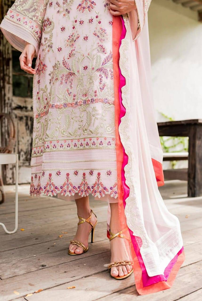 Maryum N Maria | Sorina Luxury Chiffon 23 | Potpurri (MW23-501) - Pakistani Designer Dress - by Maryum N Maria | Type: Formal - 100% Original at Saira Sultan