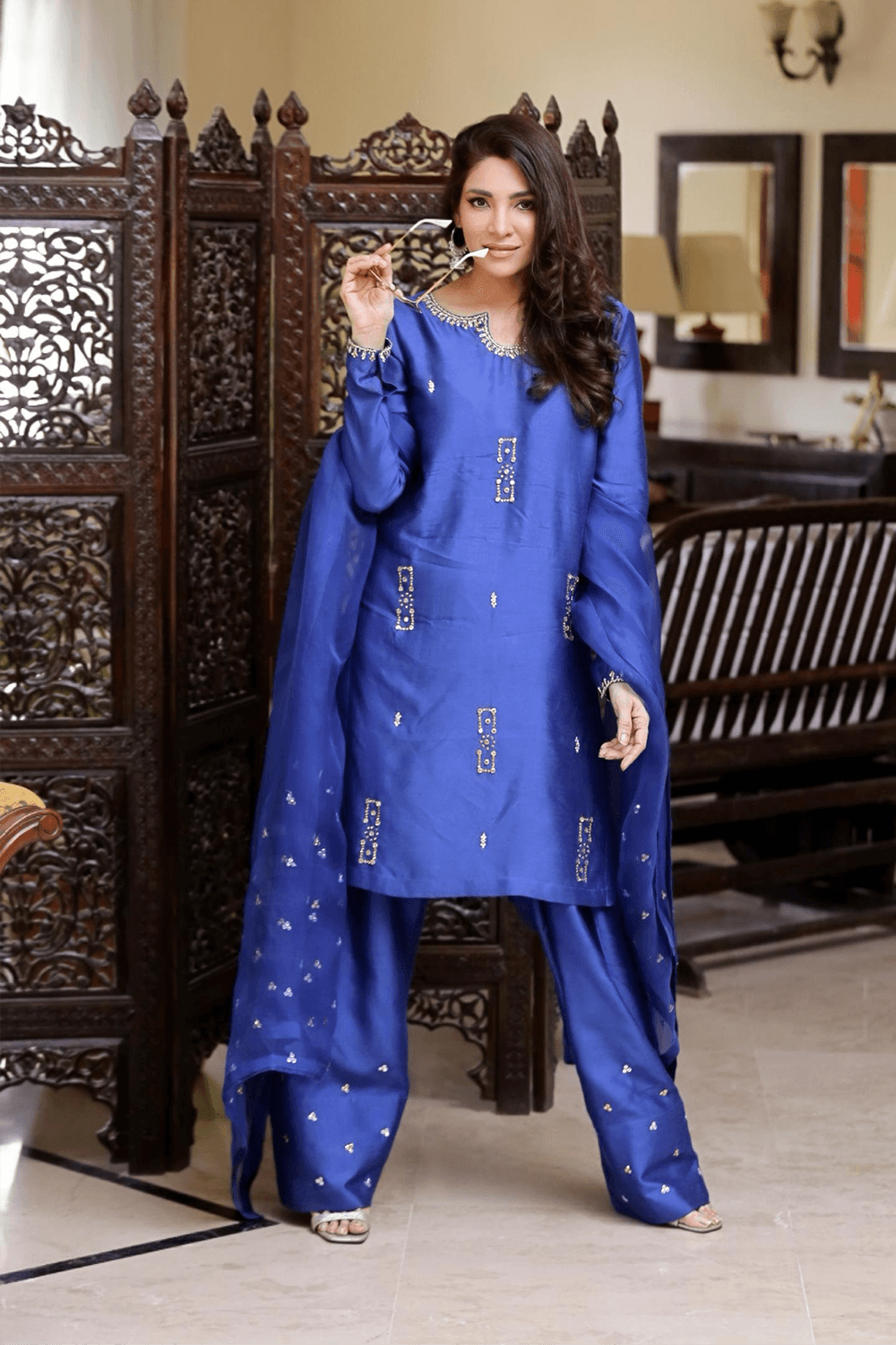 Mona Imran | Ezel Eid 25 | Meherbano - Pakistani Designer Dress - by Mona Imran | Type: Ladies Clothes - 100% Original at Saira Sultan