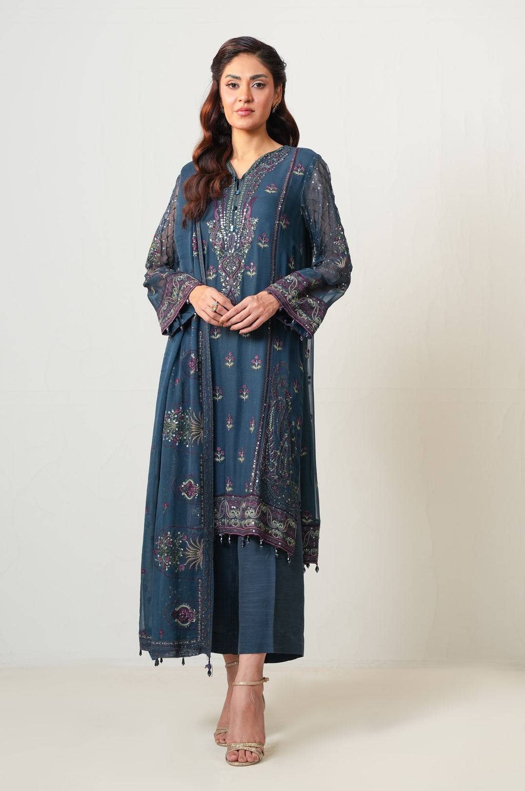 Zeen | Azalea Collection | WOM34143 - Pakistani Designer Dress - by Zeen - Type : Ladies Clothes - 100% Original at Saira Sultan