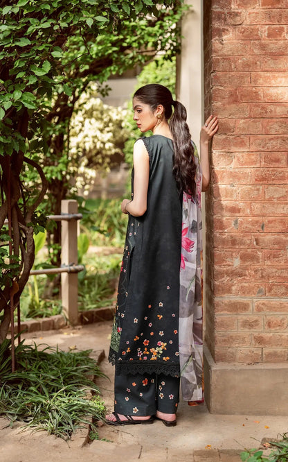 Asifa and Nabeel | Yakin Summer 25 | Elysian-(YKL25-11) Mid Green S Lawn
