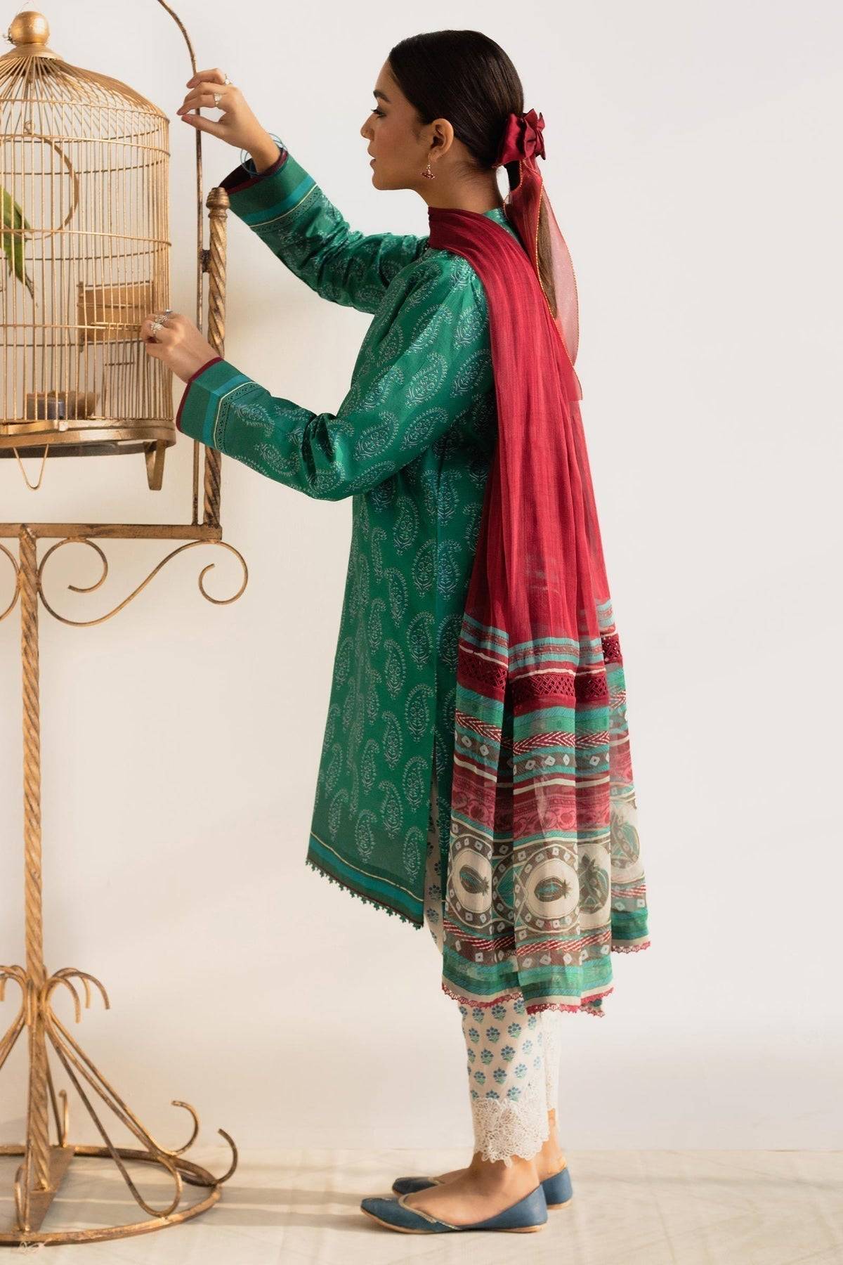 Zara Shahjahan | Coco Prints 24 | CHAAP-D4 - Pakistani Designer Dress - by Zara Shahjahan | Type: Luxury - 100% Original at Saira Sultan