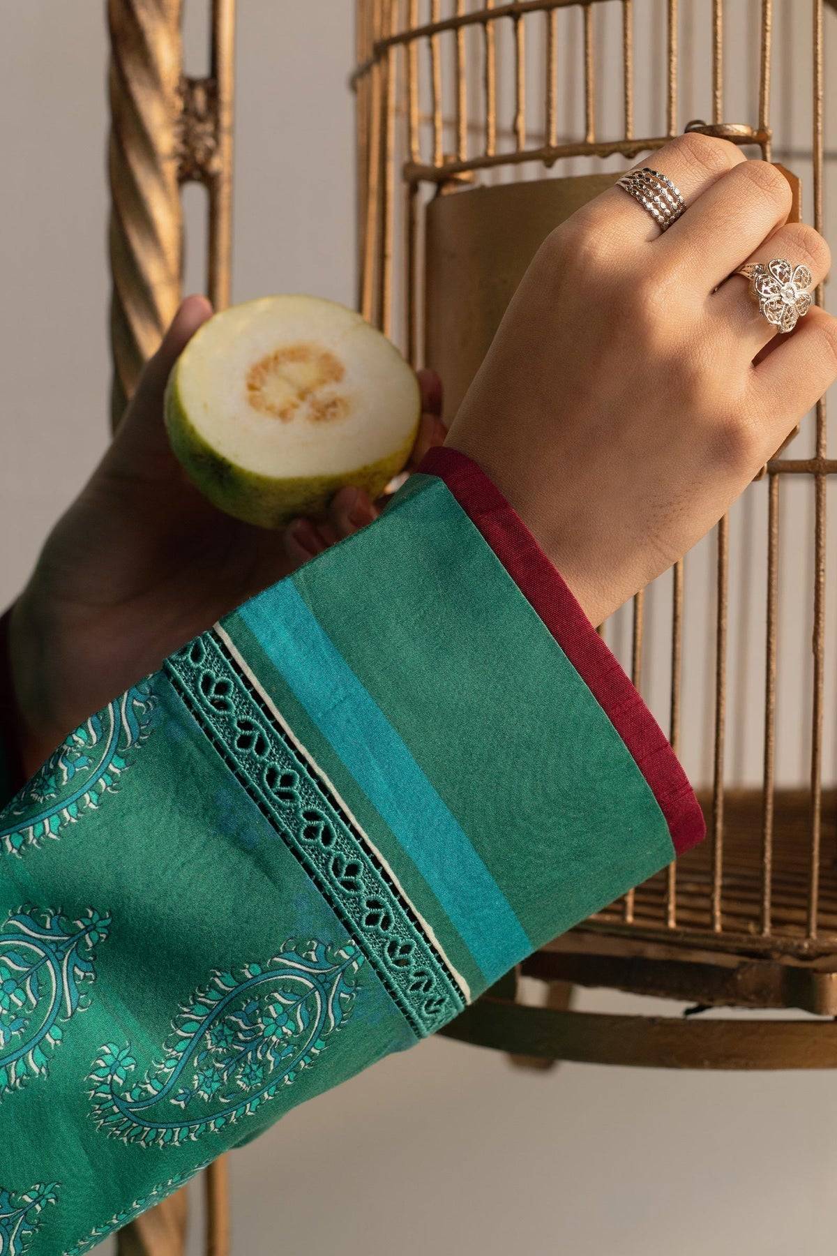 Zara Shahjahan | Coco Prints 24 | CHAAP-D4 - Pakistani Designer Dress - by Zara Shahjahan | Type: Luxury - 100% Original at Saira Sultan