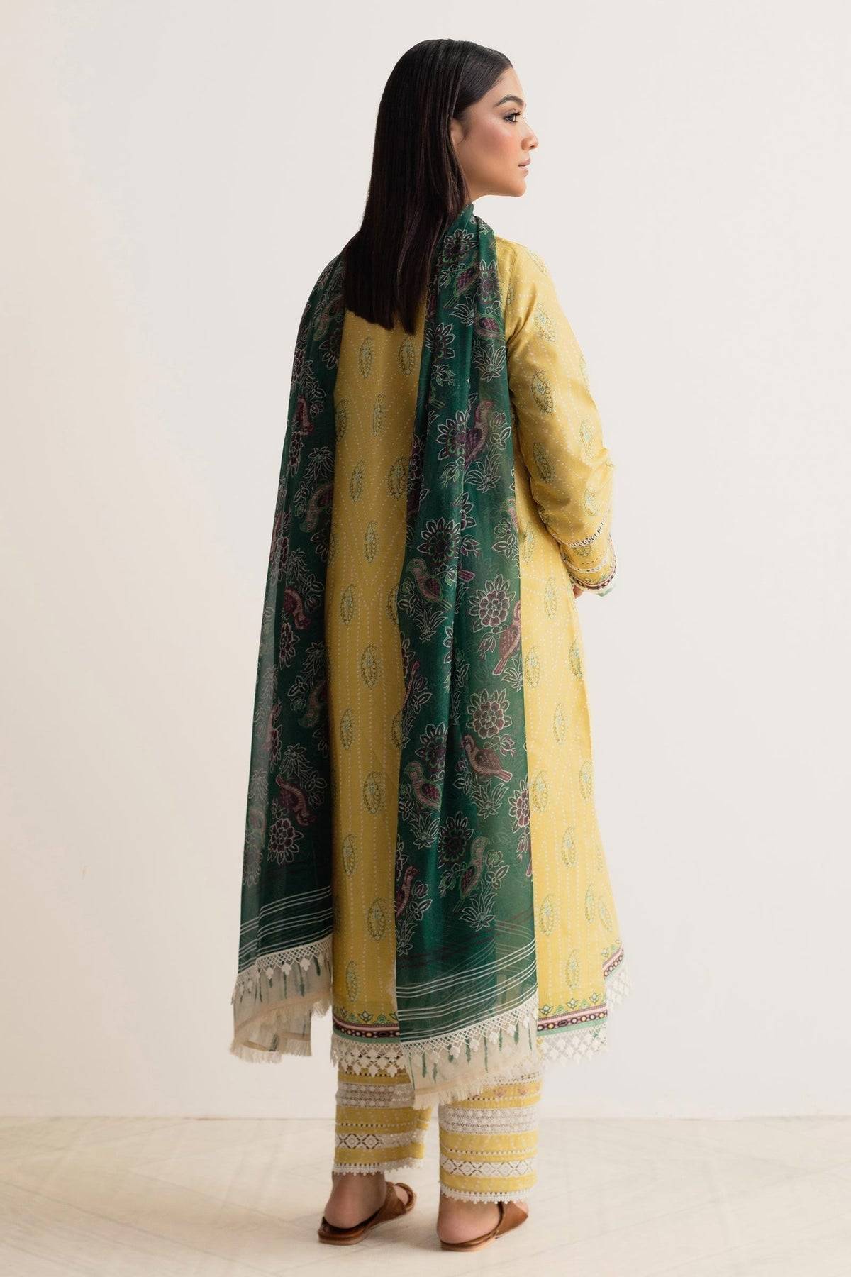 Zara Shahjahan | Coco Prints 24 | CHAMPA-D10 - Pakistani Designer Dress - by Zara Shahjahan | Type: Luxury - 100% Original at Saira Sultan