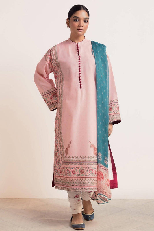 Zara Shahjahan | Coco Prints 24 | GULABI-D3 - Pakistani Designer Dress - by Zara Shahjahan | Type: Luxury - 100% Original at Saira Sultan