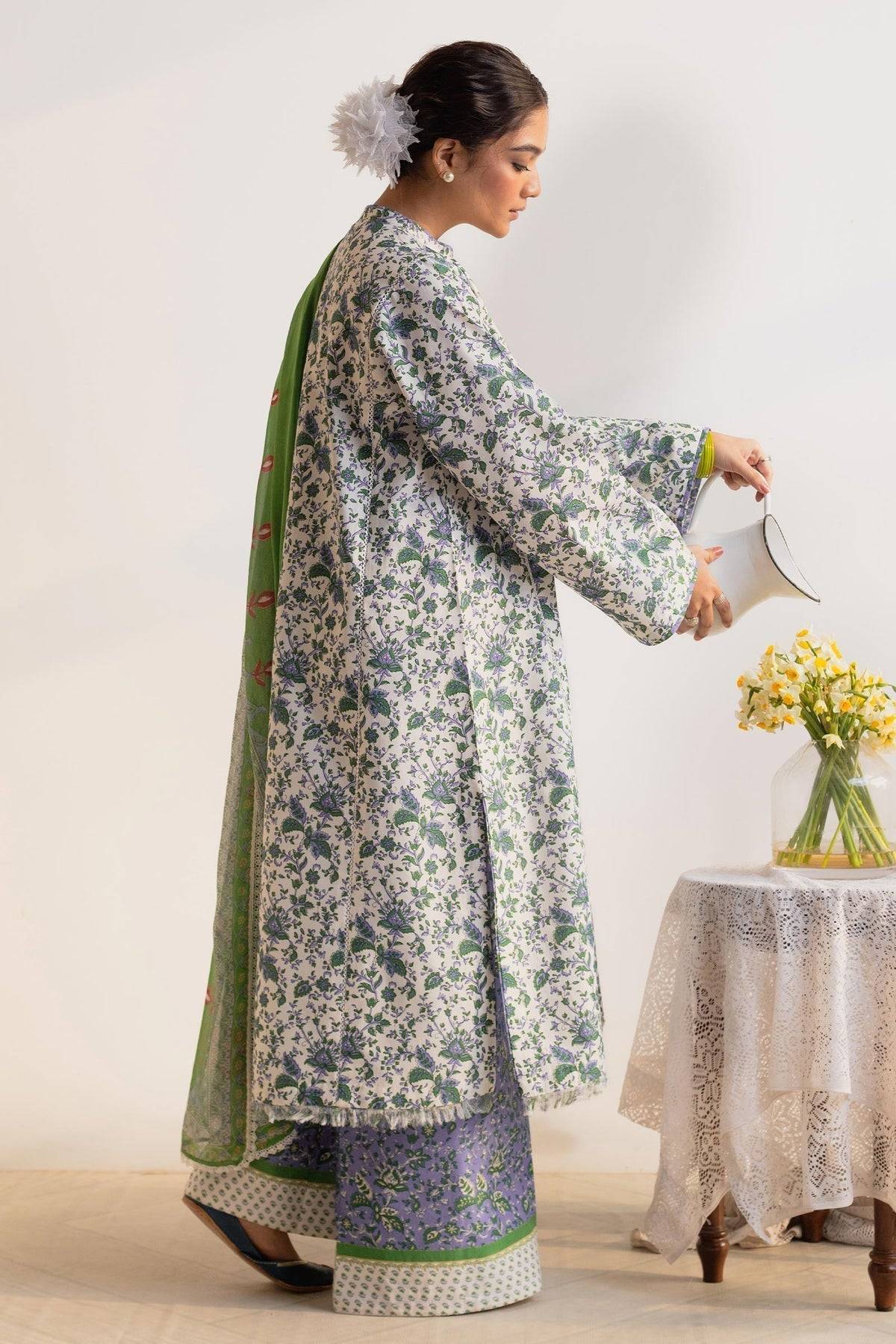 Zara Shahjahan | Coco Prints 24 | NARGIS-D2 - Pakistani Designer Dress - by Zara Shahjahan | Type: Luxury - 100% Original at Saira Sultan