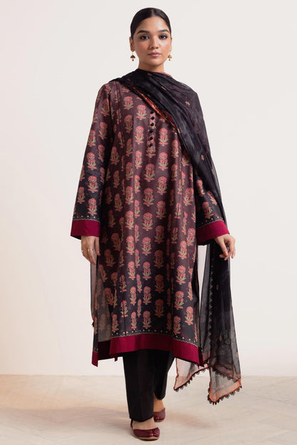 Zara Shahjahan | Coco Prints 24 | SURKH-D9 - Pakistani Designer Dress - by Zara Shahjahan | Type: Luxury - 100% Original at Saira Sultan