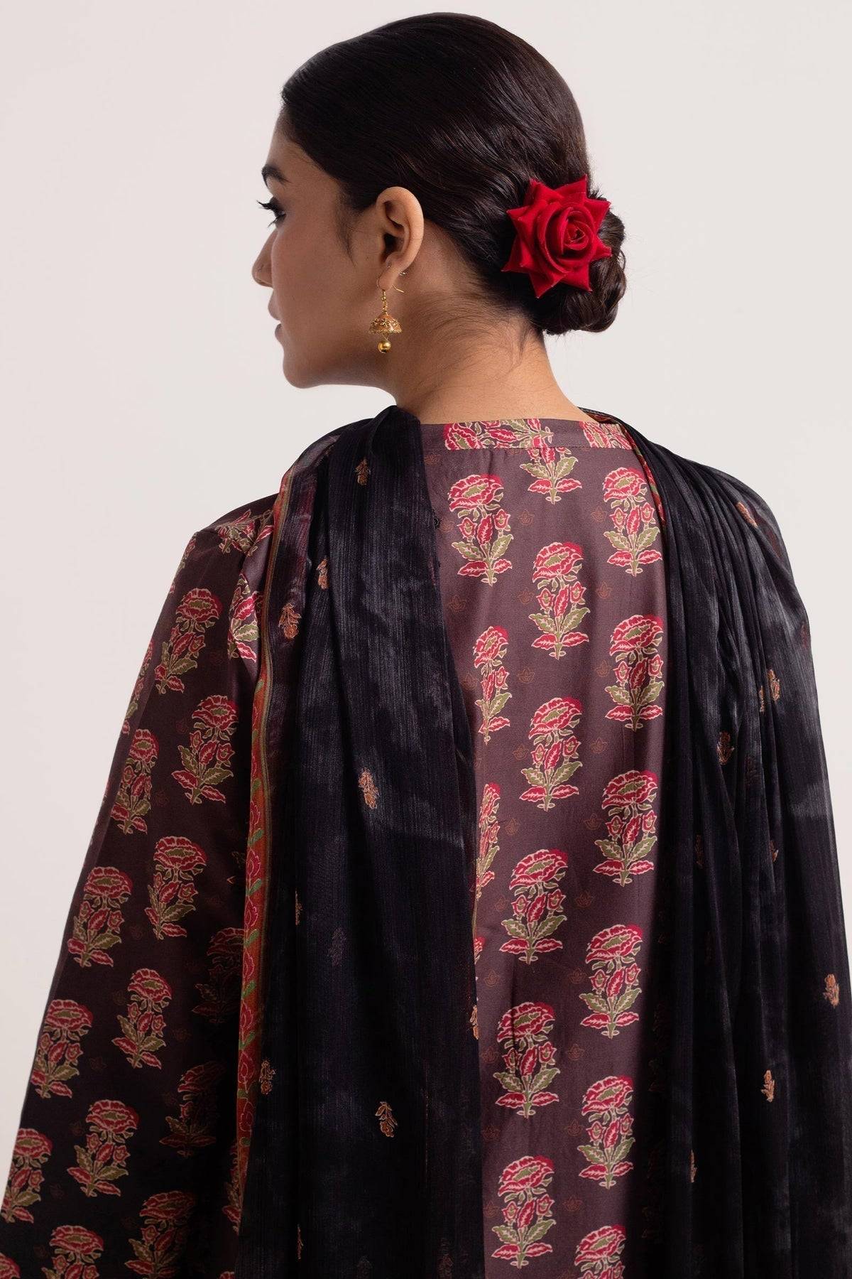 Zara Shahjahan | Coco Prints 24 | SURKH-D9 - Pakistani Designer Dress - by Zara Shahjahan | Type: Luxury - 100% Original at Saira Sultan
