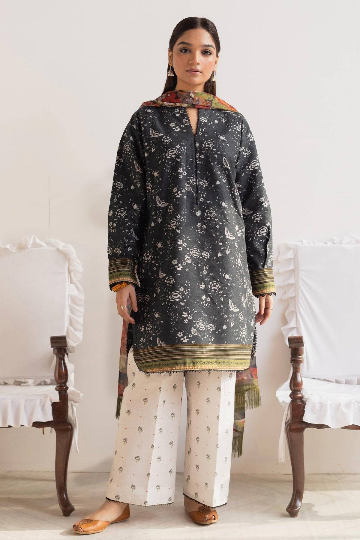 Zara Shahjahan | Coco Prints 24 | AFSANA-D7 - Pakistani Designer Dress - by Zara Shahjahan | Type: Luxury - 100% Original at Saira Sultan