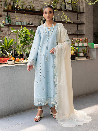 Izel | Meadow Muse Embroidered Lawn 25 | ZARELLE - Pakistani Designer Dress - by Izel | Type: Ladies Clothes - 100% Original at Saira Sultan