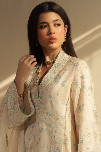 Zara Shahjahan | Fall Festive 24 | ZC-2070 M Off White Raw Silk