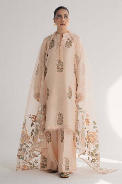 Zara Shahjahan | Handcrafted Suits | ZHC-049 - Pakistani Designer Dress - by Zara Shahjahan | Type: Luxury - 100% Original at Saira Sultan