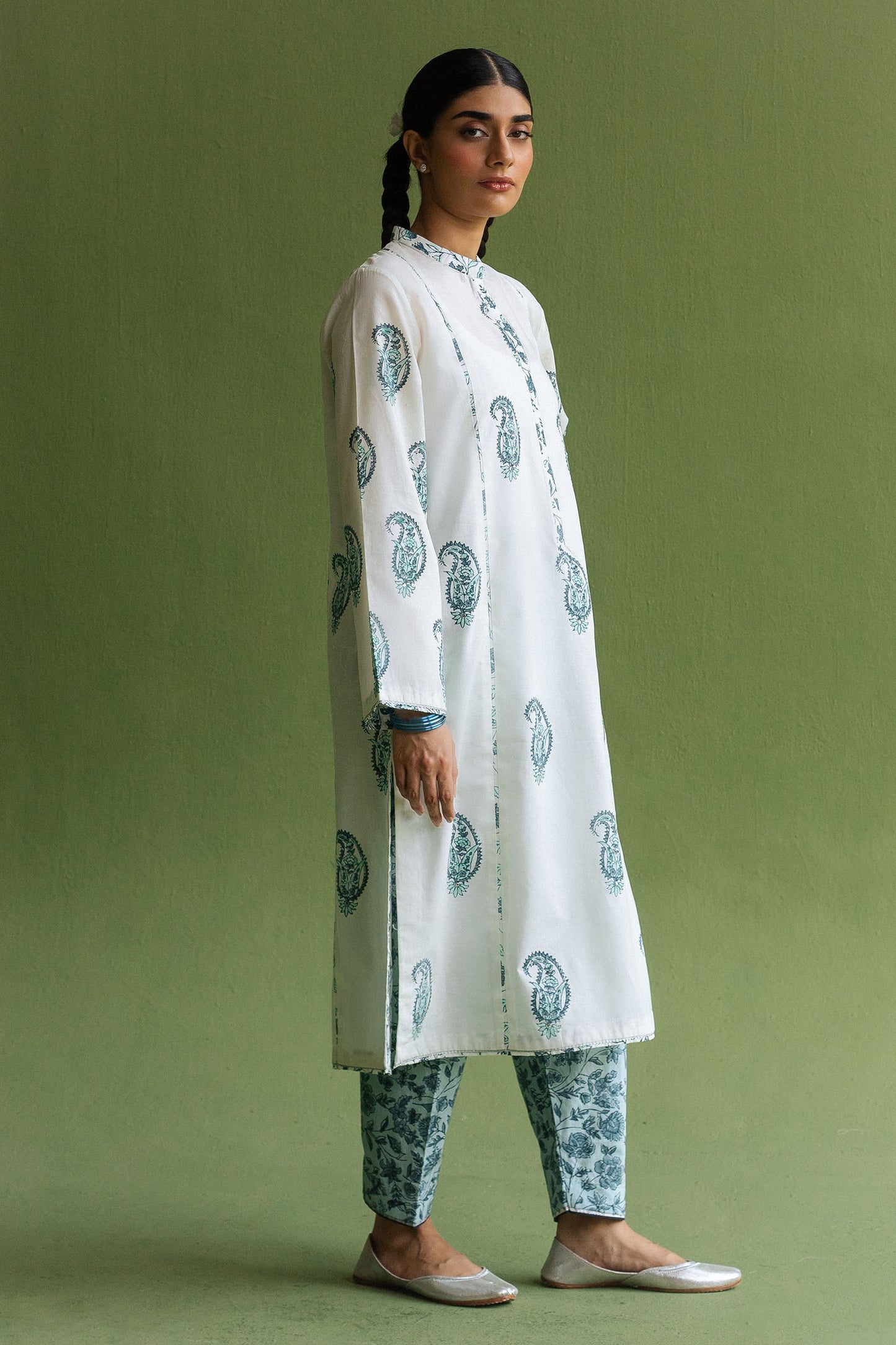 Zara Shahjahan | Handcrafted Suits | ZHC-054 - Pakistani Designer Dress - by Zara Shahjahan | Type: Luxury - 100% Original at Saira Sultan
