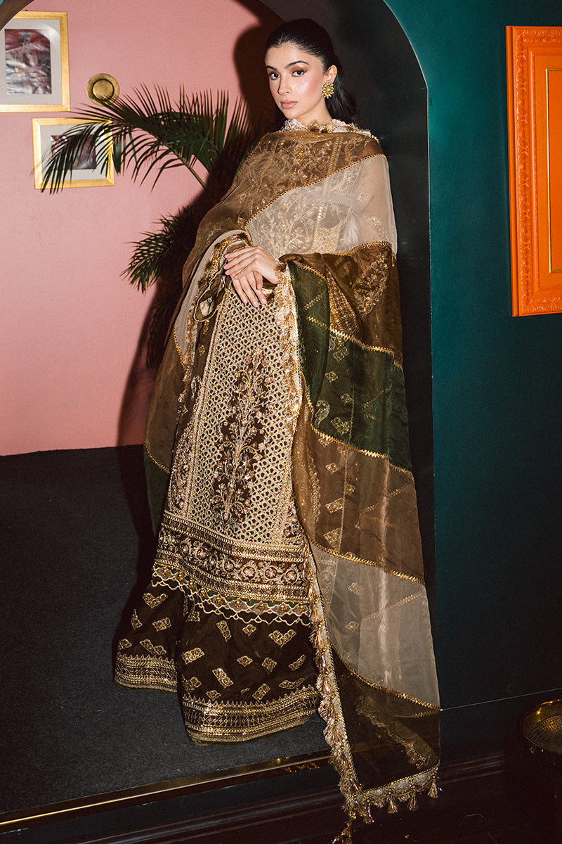 MNR | Zarlish Festive 25 | Zahra Sarfraz in Tabeer by MNR - Designer Dress - Type : Ladies Clothes - Available at Saira Sultan - 100% Original 