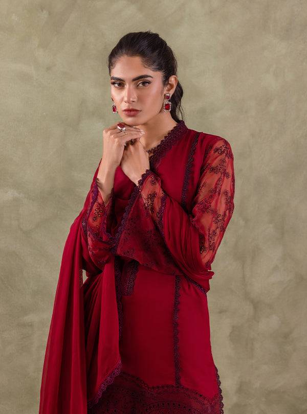 Zainab Chottani | Eid Edit | HOORIYA - Pakistani Designer Dress - by Zainab Chottani | Type: Luxury - 100% Original at Saira Sultan