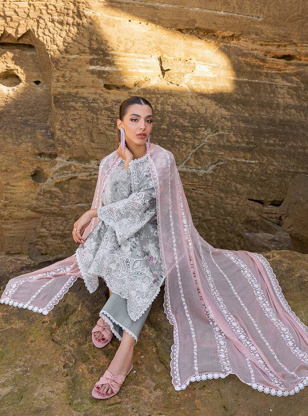 Zainab chottani | Luxury Chikankari 24 | LANA - 10A - Pakistani Designer Dress - by Zainab Chottani | Type: Luxury - 100% Original at Saira Sultan